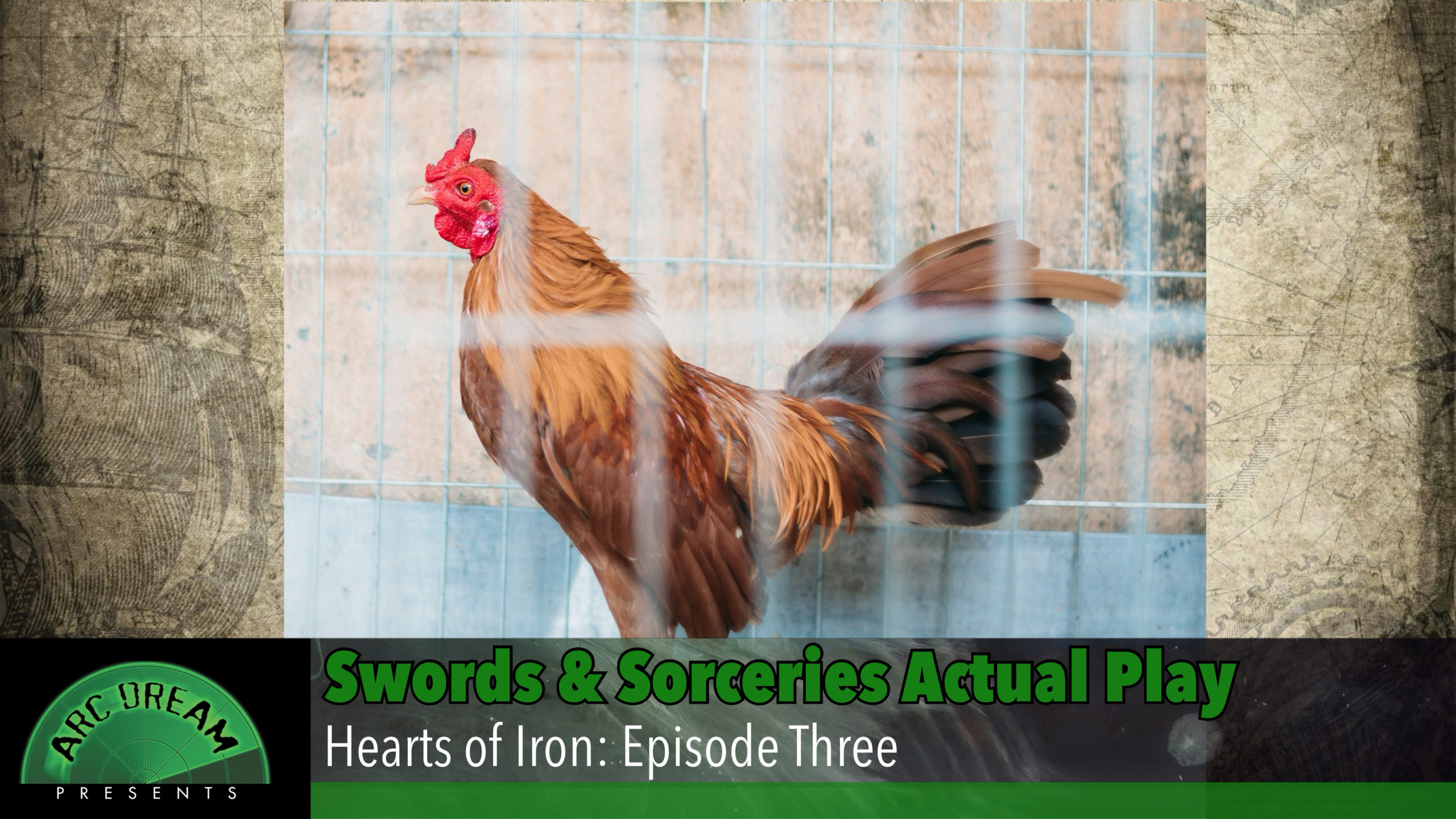 In THE SEA DEMON'S GOLD episode 3, a storied chicken meets its fate